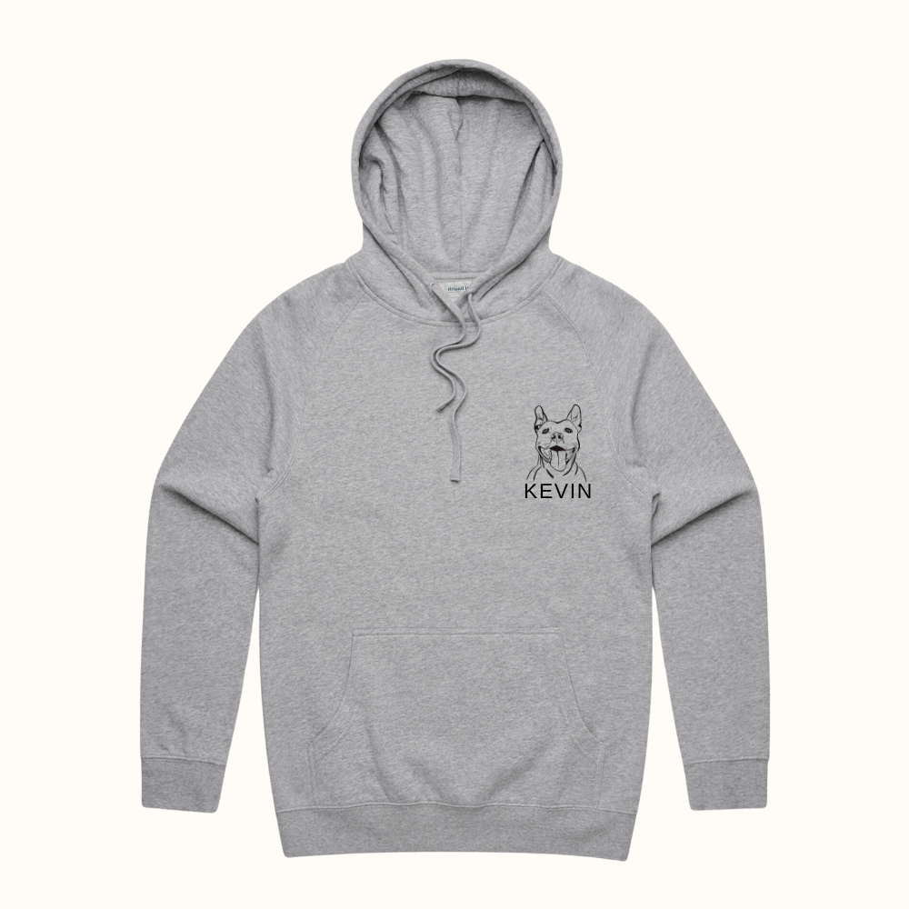 Custom Pet Drawing Hoodie - thread it.