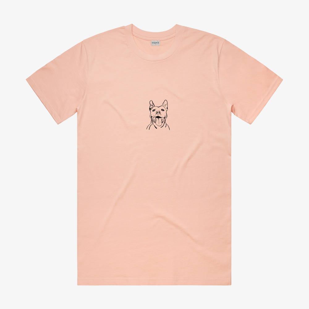 Custom Pet Drawing T-shirt - thread it.