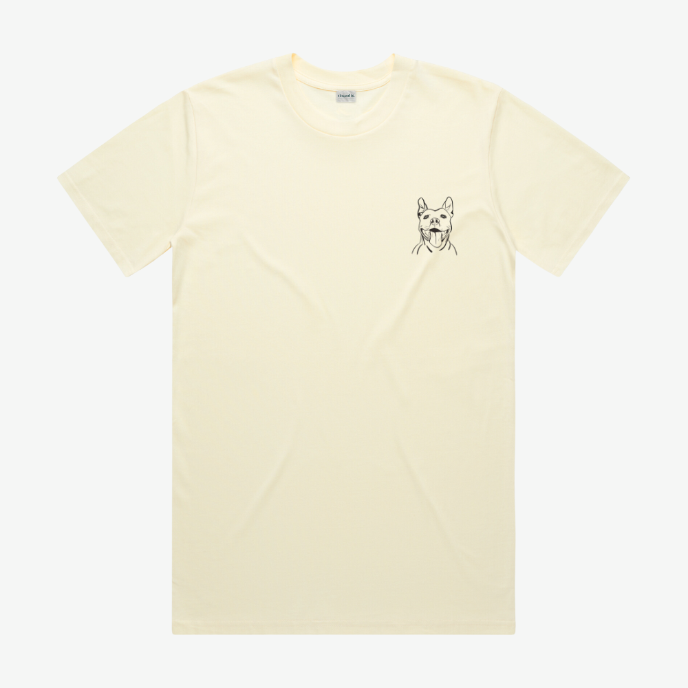 Custom Pet Drawing T-shirt - thread it.