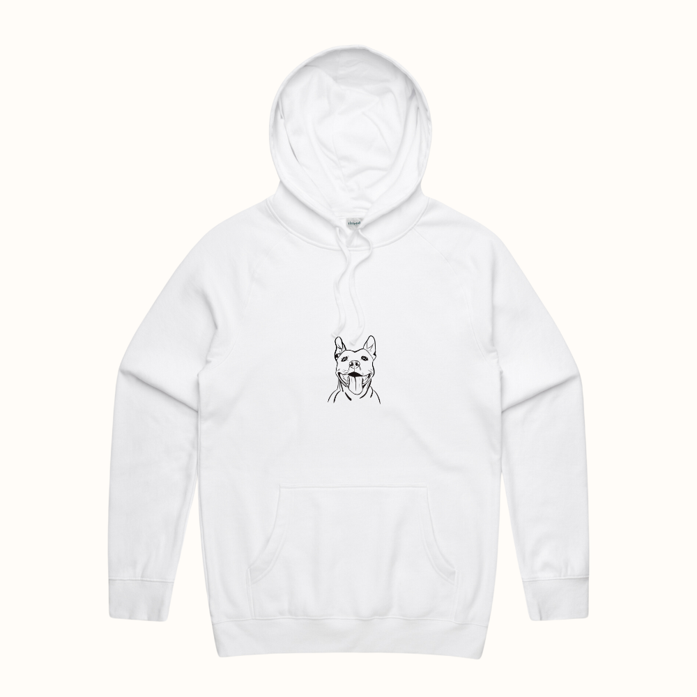 Custom Pet Drawing Hoodie - thread it.