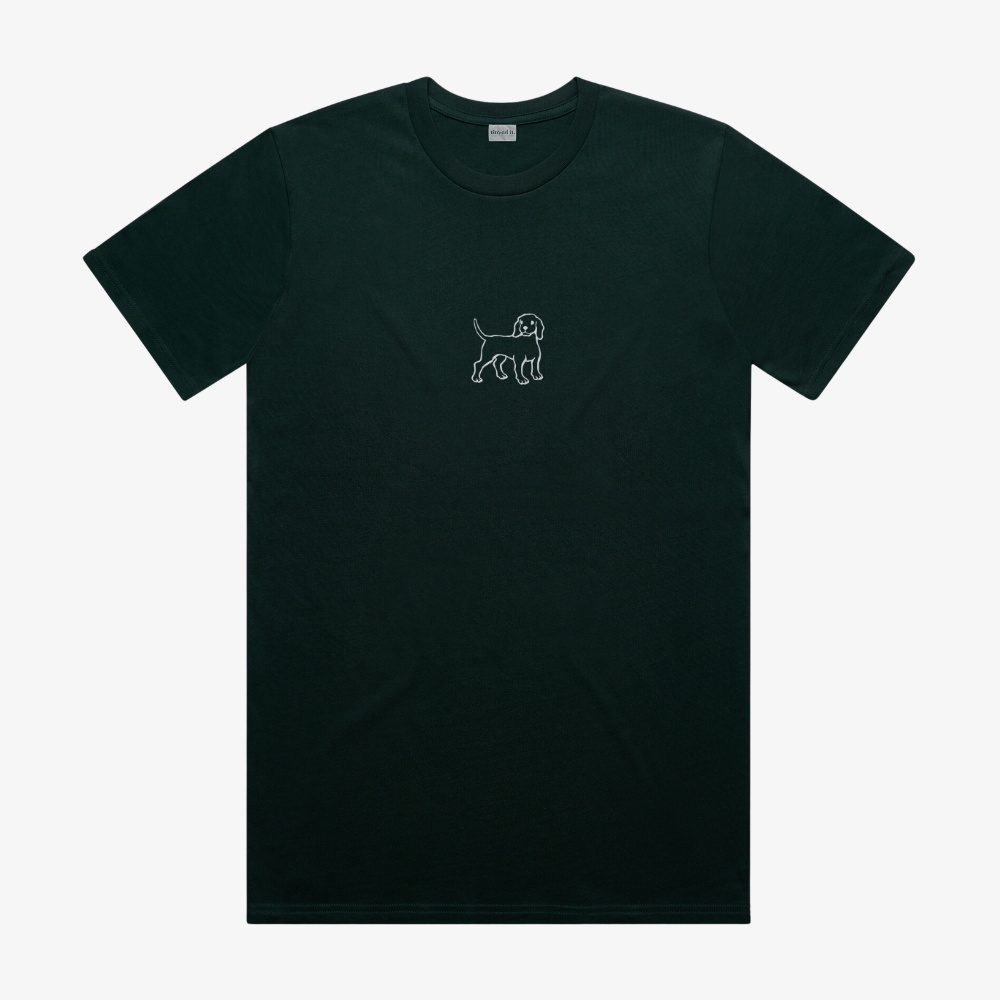 Custom Pet Drawing T-shirt - thread it.